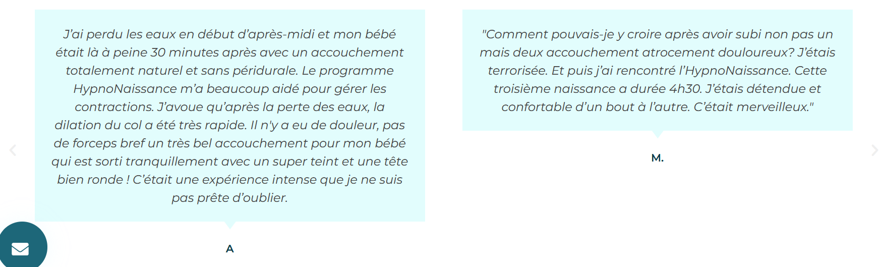 commentaires accouchement naturelle